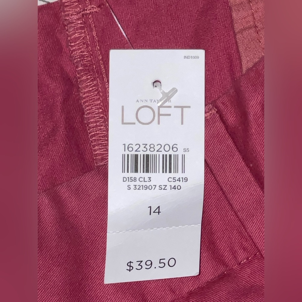 LOFT NWT Women's Shorts size 14 - Picture 5 of 7